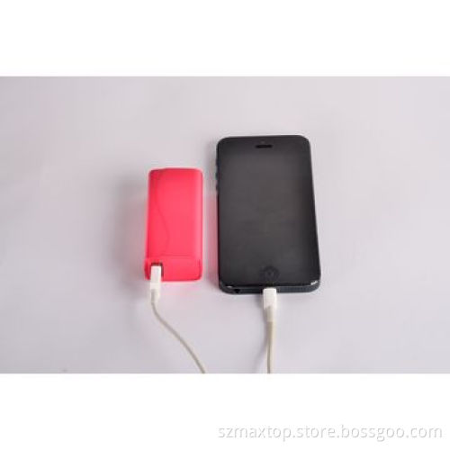 OEM Mini Power Bank with 4 LEDs